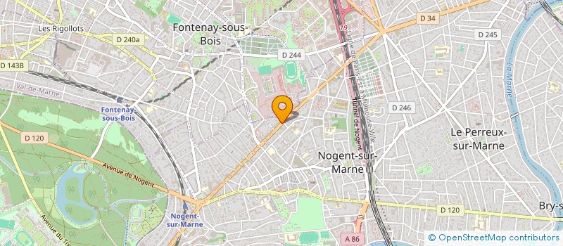 localisation de l'entreprise MADAME MAYSSA GHEBRIOU  NOGENT-SUR-MARNE