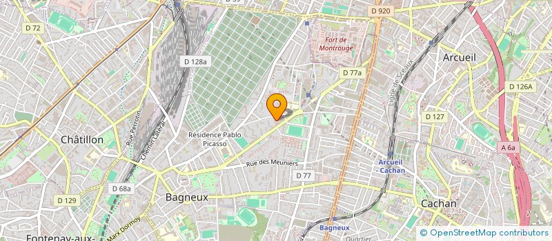 localisation de l'entreprise MADAME MAYSSA HANOUTI  PARIS