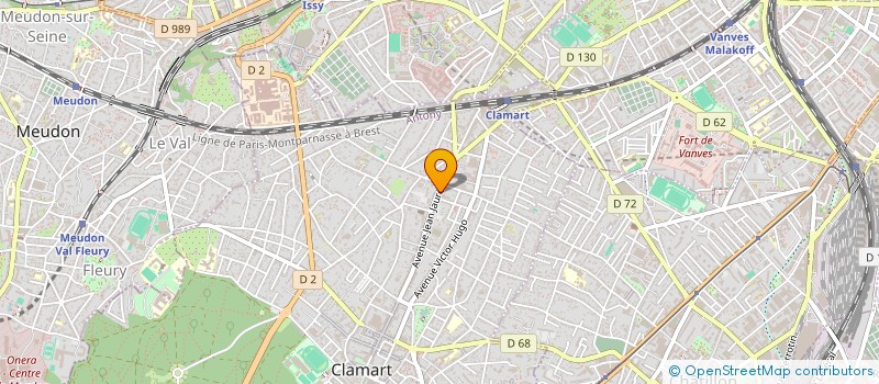 localisation de l'entreprise MADAME MAYSSA KACEM à CLAMART