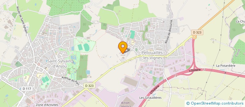 localisation de l'entreprise MADAME MAYSSAH BORDY  VERRIERES-EN-ANJOU