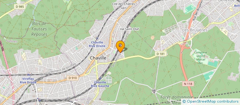 localisation de l'entreprise MADAME MAYU KOKETSU à CHAVILLE