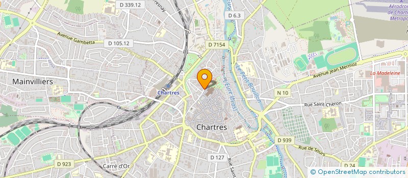 localisation de l'entreprise MADAME MAYUMI LABARTHE  CHARTRES
