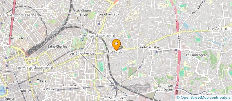 localisation de l'entreprise MADAME MAYUREE CHANABUA  MARSEILLE
