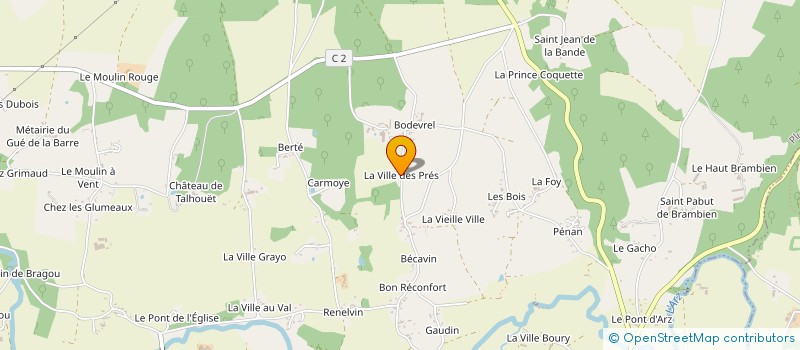 localisation de l'entreprise MADAME MAYVONNE RACOUET à SAINT-GRAVE