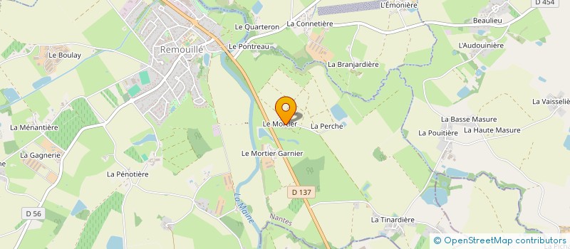 localisation de l'entreprise MADAME MAZARINE MAREAU  REMOUILLE