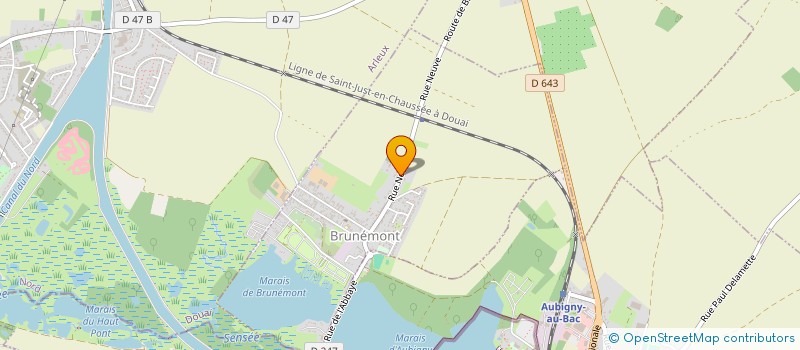 localisation de l'entreprise MADAME MAZARINE SEBILLE  BRUNEMONT