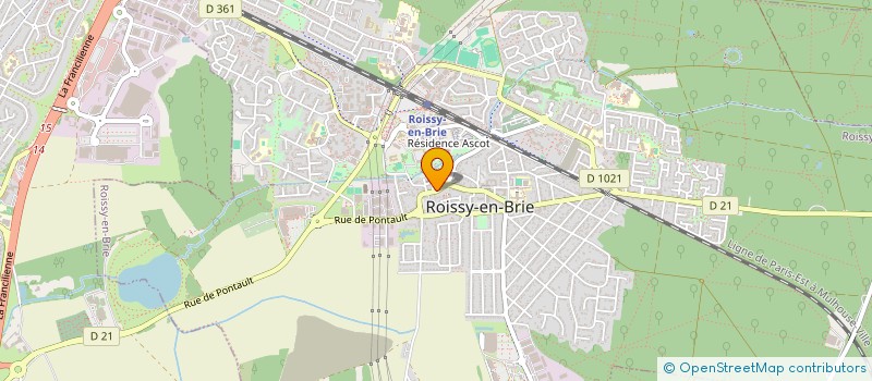 localisation de l'entreprise MADAME MAZIA MANSOURI à ROISSY-EN-BRIE