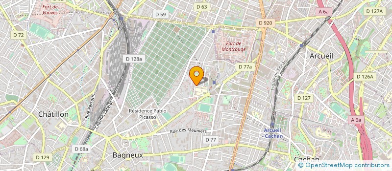 localisation de l'entreprise MADAME MAZIHA MEHDID à BAGNEUX