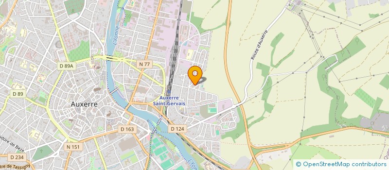 localisation de l'entreprise MADAME MBI FAANY BOUITY à AUXERRE