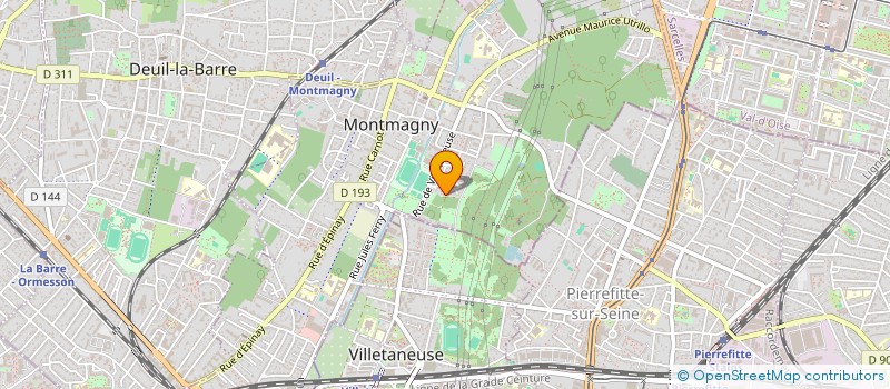 localisation de l'entreprise MADAME MBOLARINILO RABARIHOELA  MONTMAGNY