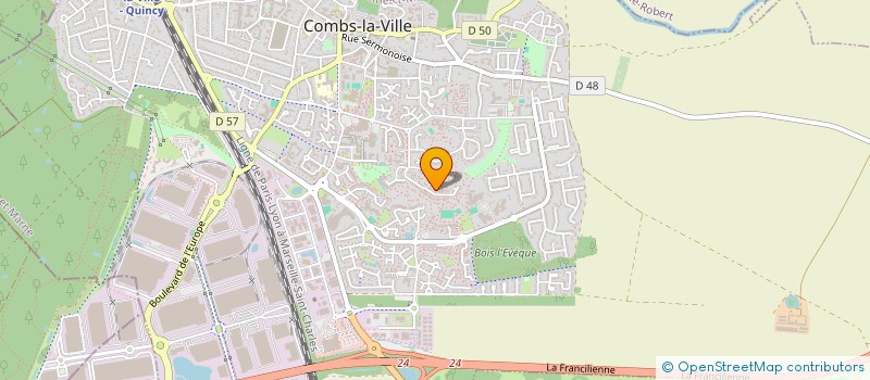 localisation de l'entreprise MADAME MBUKA BAKULA DIANZENZA  COMBS-LA-VILLE