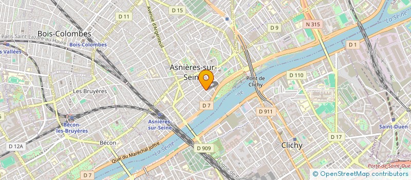 localisation de l'entreprise MADAME MC MACKOUMBOU AYEMO  ASNIERES-SUR-SEINE