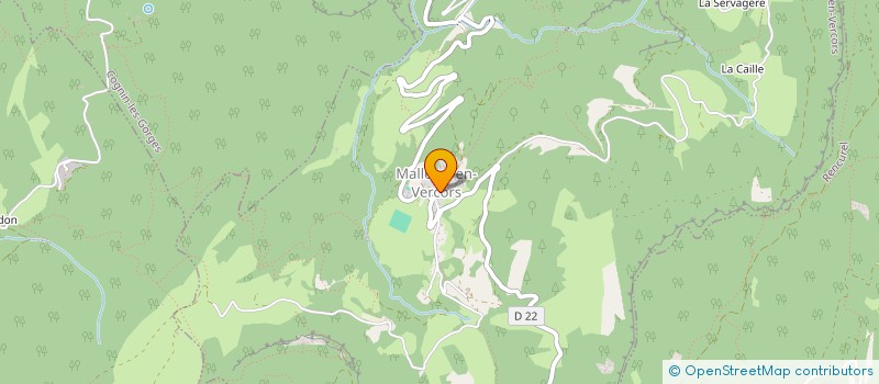 localisation de l'entreprise MADAME MC MALANDRINO à MALLEVAL-EN-VERCORS