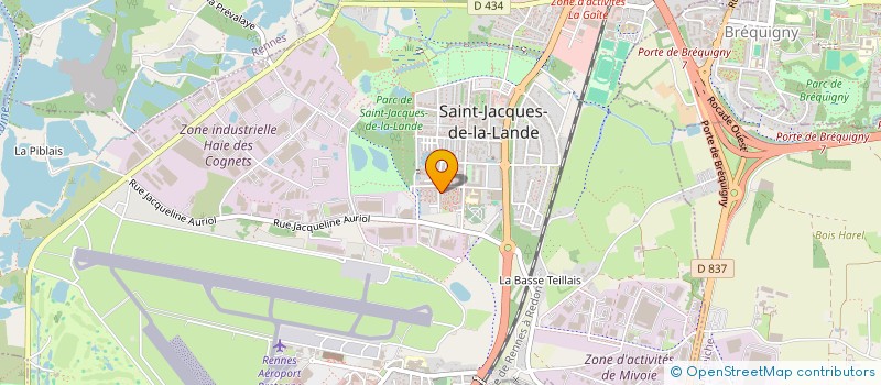 localisation de l'entreprise MADAME MCKENZIE WAKEFIELD  SAINT-JACQUES-DE-LA-LANDE