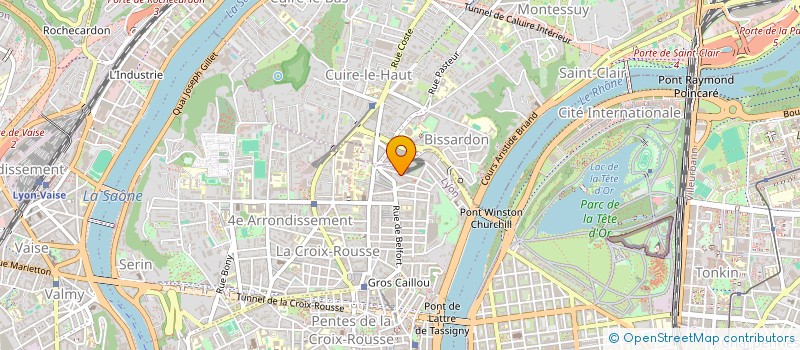 localisation de l'entreprise MADAME MEA AMBROZO à LYON