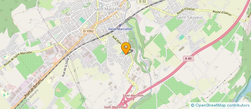 localisation de l'entreprise MADAME MEA-MELODIE VILMANT  GRENOBLE