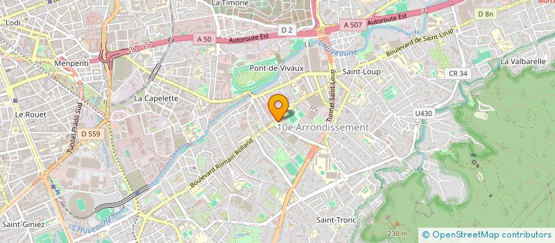 localisation de l'entreprise MADAME MEAGAN AULNER à MARSEILLE