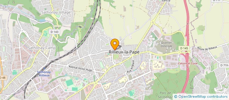 localisation de l'entreprise MADAME MEAGAN SARAH ROSENGREN  RILLIEUX-LA-PAPE