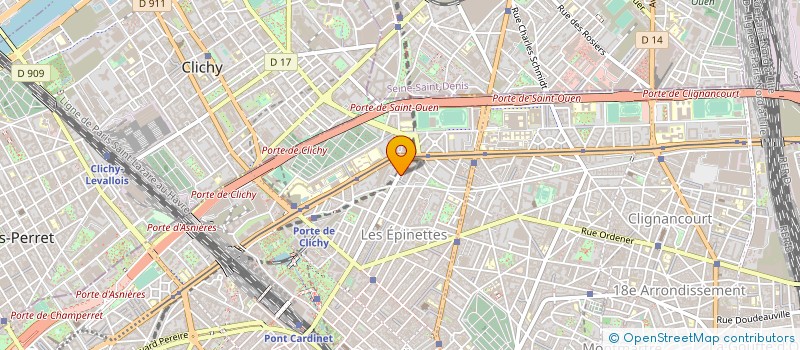 localisation de l'entreprise MADAME MEANA OVAL  PARIS