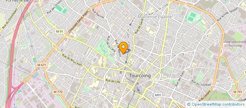 localisation de l'entreprise MADAME MEBARKA HADDAD à TOURCOING