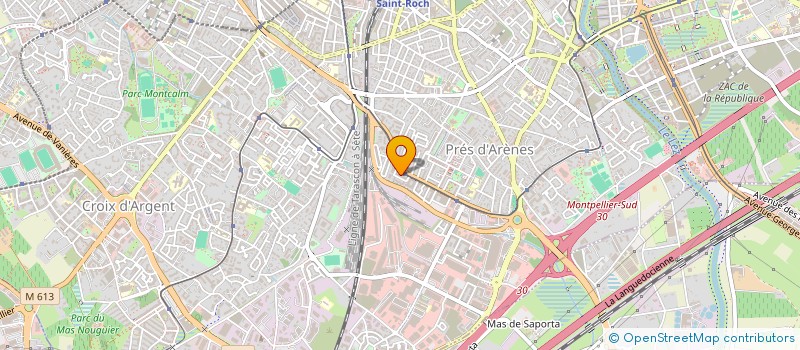 localisation de l'entreprise MADAME MEBARKA KHERIEF à MONTPELLIER