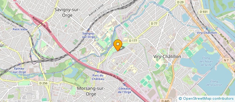 localisation de l'entreprise MADAME MEBRAK HAILE à VIRY-CHATILLON