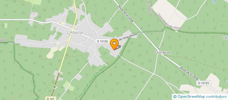 localisation de l'entreprise MADAME MECHTILD WEINAND  GRAYAN-ET-L'HOPITAL