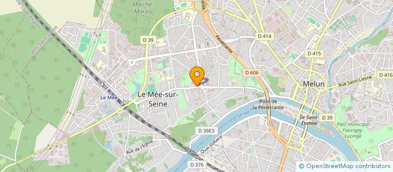 localisation de l'entreprise MADAME MEDEE LAZOTA BIKOUNOU  LE MEE-SUR-SEINE