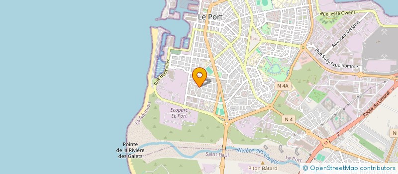 localisation de l'entreprise MADAME MEDERIQUE SOURAMA à LE PORT