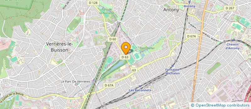 localisation de l'entreprise MADAME MEDINA KIMPOUKA à VERRIERES-LE-BUISSON