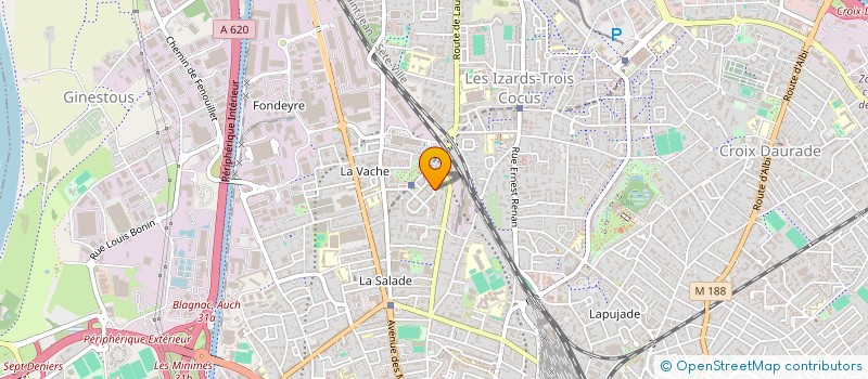localisation de l'entreprise MADAME MEDINA MANLIUS à TOULOUSE