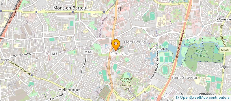localisation de l'entreprise MADAME MEDINA YAGOUB à VILLENEUVE-D'ASCQ
