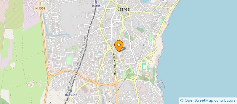 localisation de l'entreprise MADAME MEDJA BOURIH à ISTRES