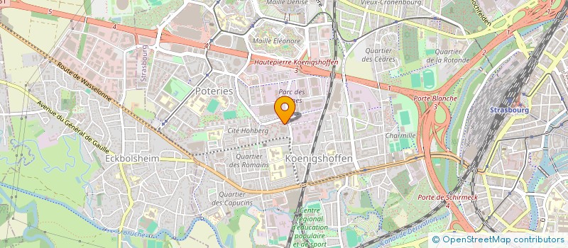 localisation de l'entreprise MADAME MEDNA SHAMAEVA à STRASBOURG