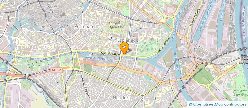 localisation de l'entreprise MADAME MEDNI ARZHIEVA à STRASBOURG