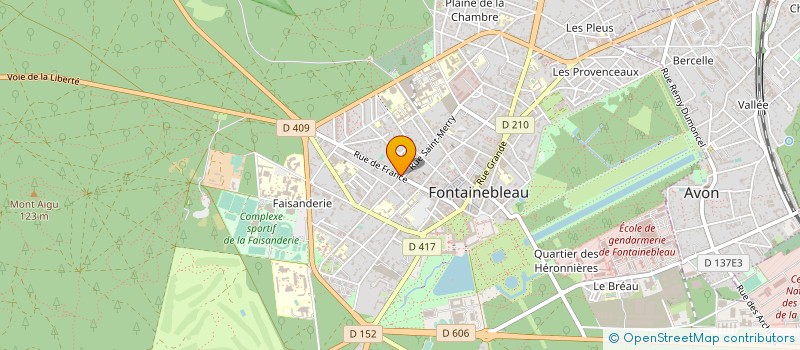 localisation de l'entreprise MADAME MEE LEE à FONTAINEBLEAU