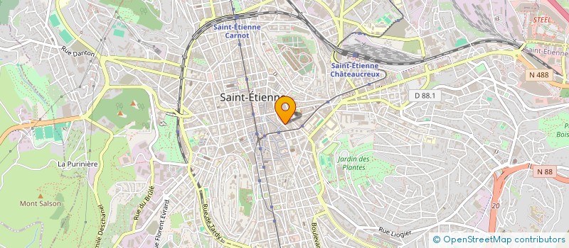 localisation de l'entreprise MADAME MEE-NO YOON à SAINT-ETIENNE
