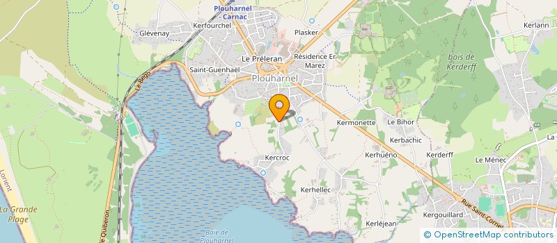 localisation de l'entreprise MADAME MEE RYUNG LEGRAND  PLOUHARNEL