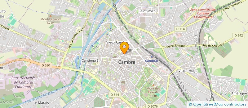 localisation de l'entreprise MADAME MEELI-INGRID FOMINA  CAMBRAI