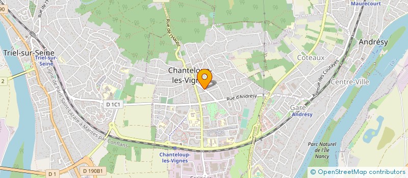 localisation de l'entreprise MADAME MEERA NAVARE  ANDRESY