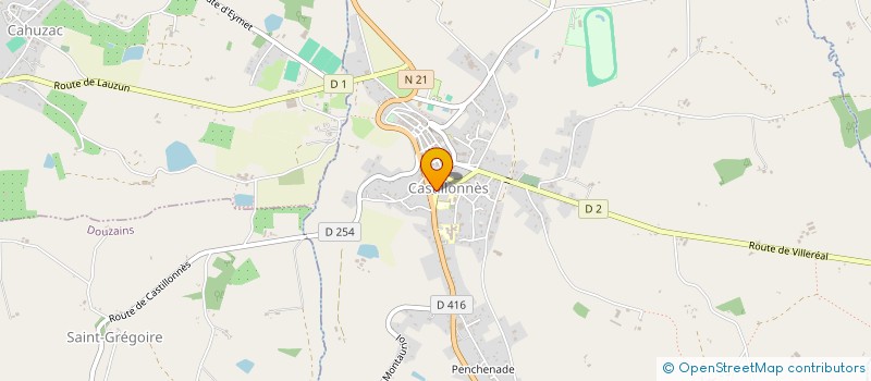 localisation de l'entreprise MADAME MEGAN CHANDLER  CASTILLONNES