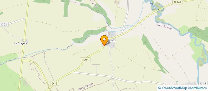 localisation de l'entreprise MADAME MEGAN CHRISTEN  BRECY-BRIERES