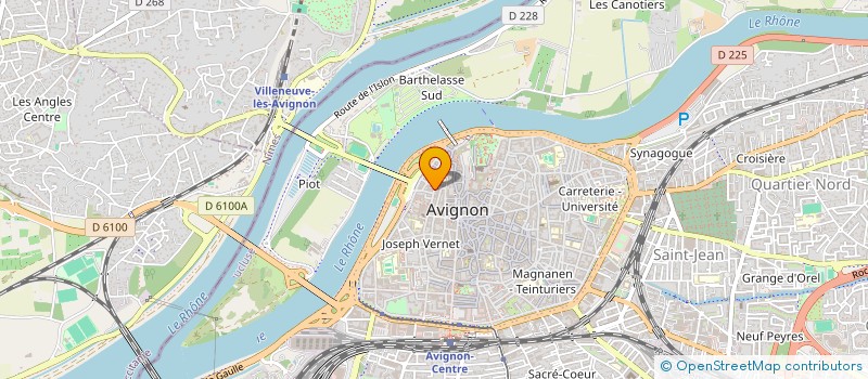 localisation de l'entreprise MADAME MEGAN GUYENON  AVIGNON