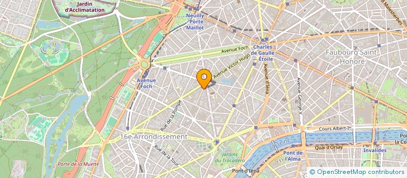 localisation de l'entreprise MADAME MEGAN JOHNSTONE-MACKIE  PARIS