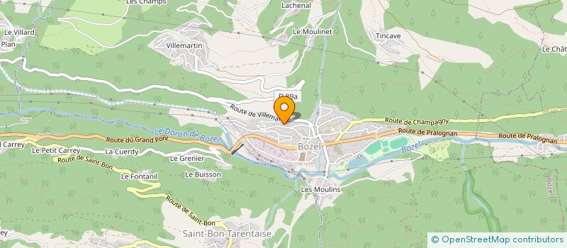 localisation de l'entreprise MADAME MEGAN LEE  BOZEL