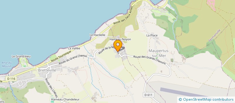 localisation de l'entreprise MADAME MEGAN LEGELEUX  CHERBOURG-EN-COTENTIN