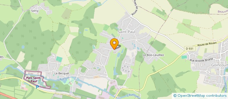 localisation de l'entreprise MADAME MEGAN LERICHE  SAINT-PAUL