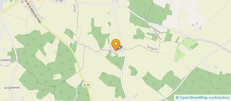 localisation de l'entreprise MADAME MEGAN PHIPPS  LA CHAPELLE-BATON