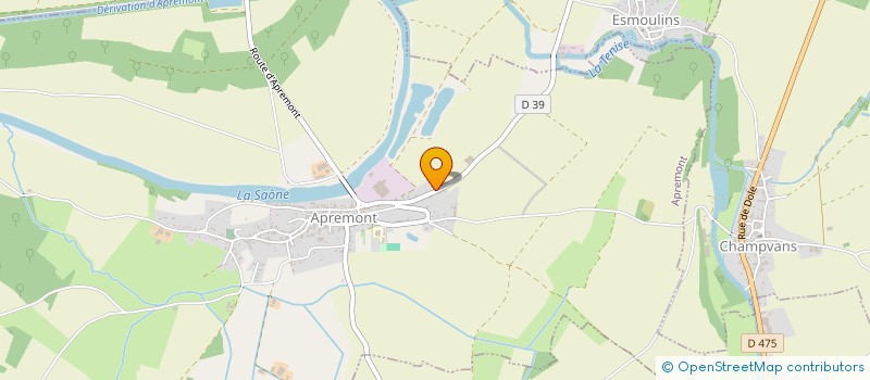 localisation de l'entreprise MADAME MEGAN ROUSSEY  APREMONT