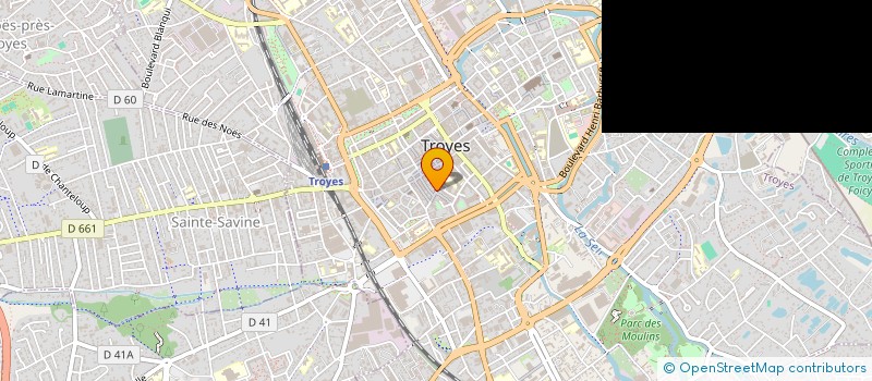 localisation de l'entreprise MADAME MEGAN TAISSON  TROYES